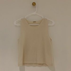 cashmere tank🤍